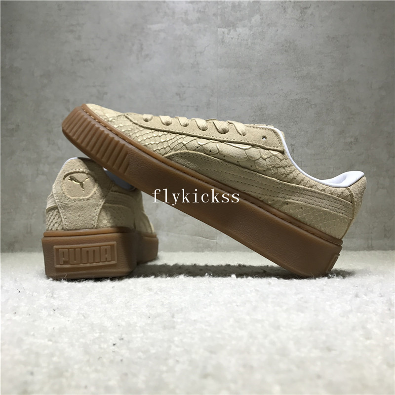 Puma Fenty Rihanna Suede Platform Fish Scales